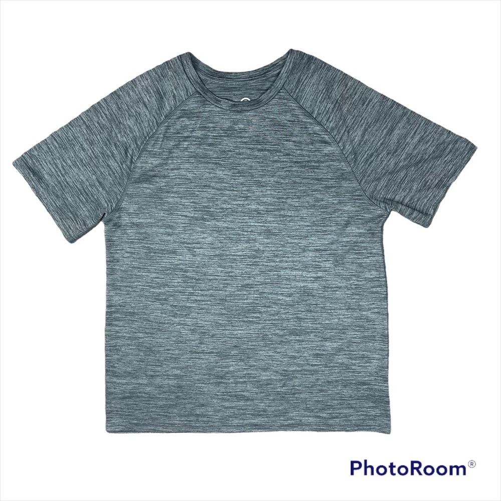 Champion Men’s Size Medium Gray Short Sleeve Athletic Outdoors Workout Shirt